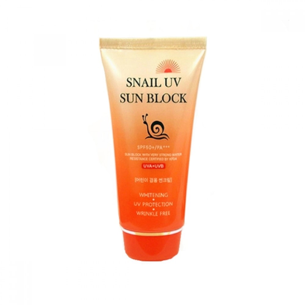Snail UV Sun Block SPF50+ PA+++ - Orange